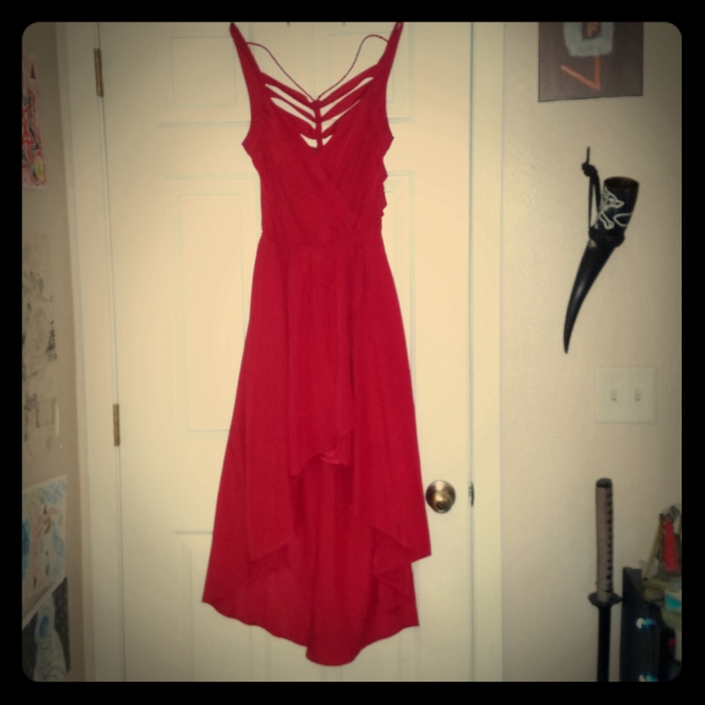 Red Hollywould Dress